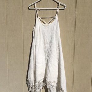 Billabong Cotton Beach Dress with Fringing